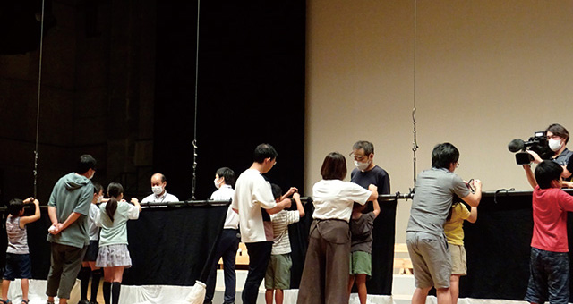 スターピアくだまつ　バックステージツアー「ぶたいのおしごと」