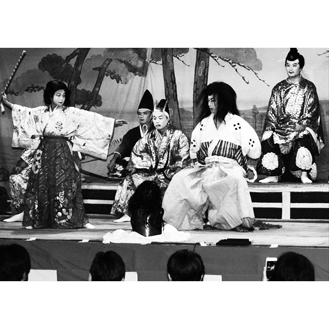 山口県指定無形民俗文化財 切山歌舞伎保存会 定期奉納公演